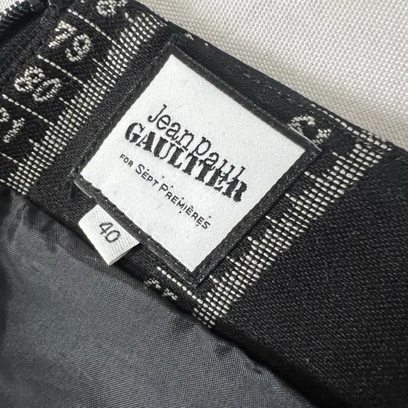 jean paul gaultier cardigan and skirt set - Picture 8 of 9